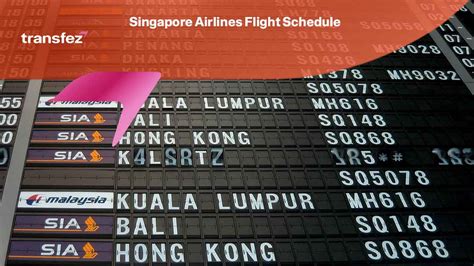 singapore airlines cargo flight schedule